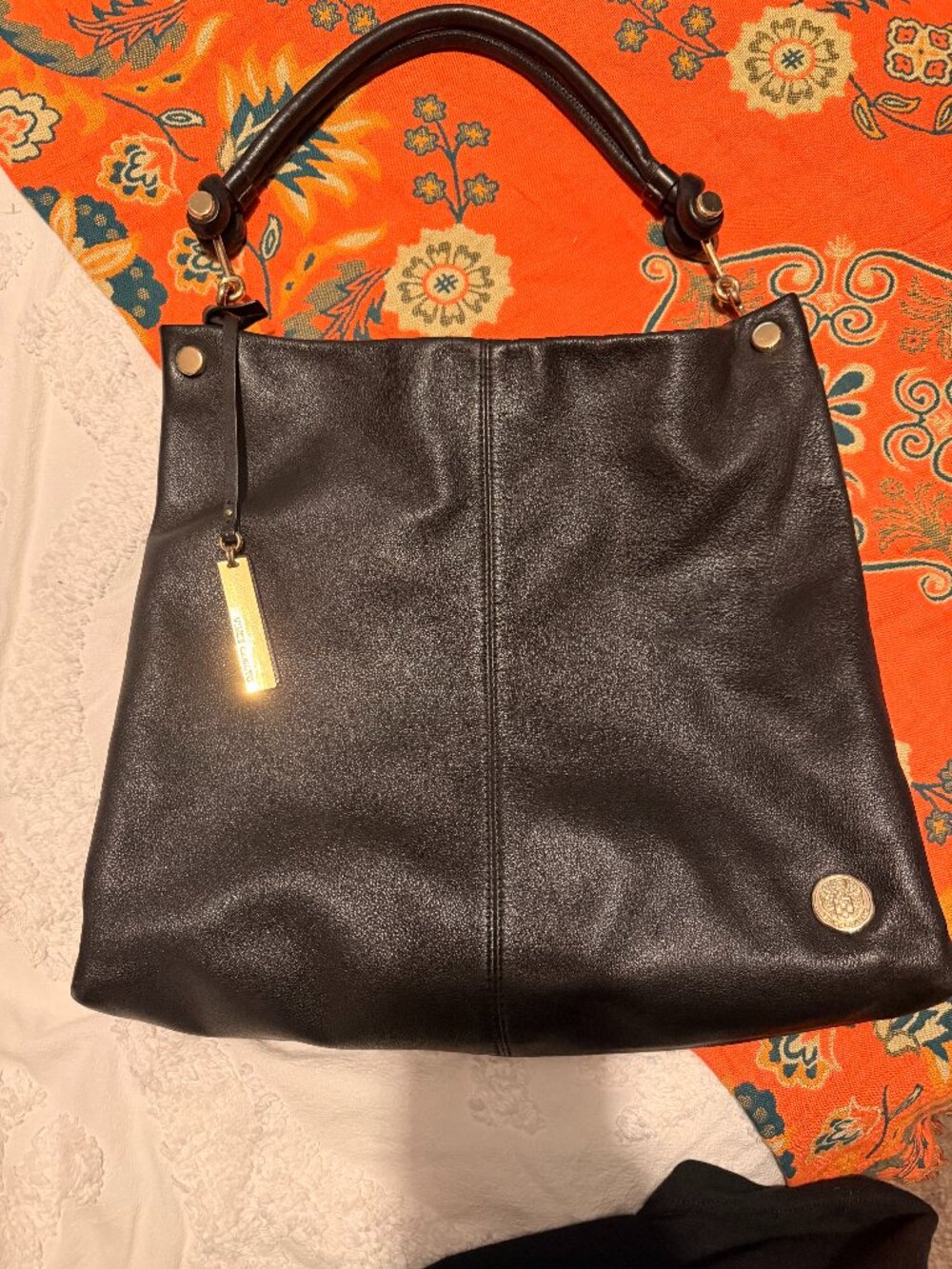 Vince Camuto Leather Hobo Bag